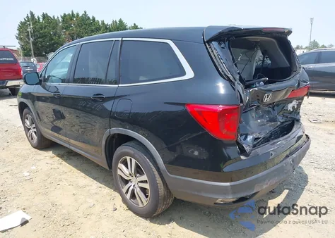 2017 Honda Pilot Ex-L z USA, uszkodzony, nr VIN 5FNYF5H50HB018073